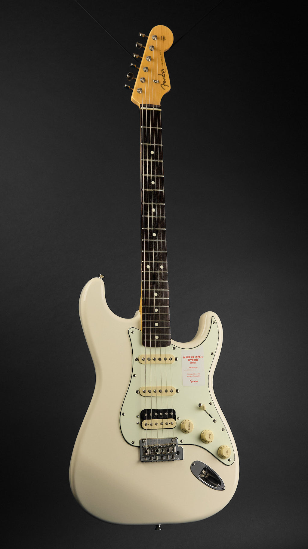 2020 Fender MIJ Hybrid '60s Stratocaster HSS Vintage White