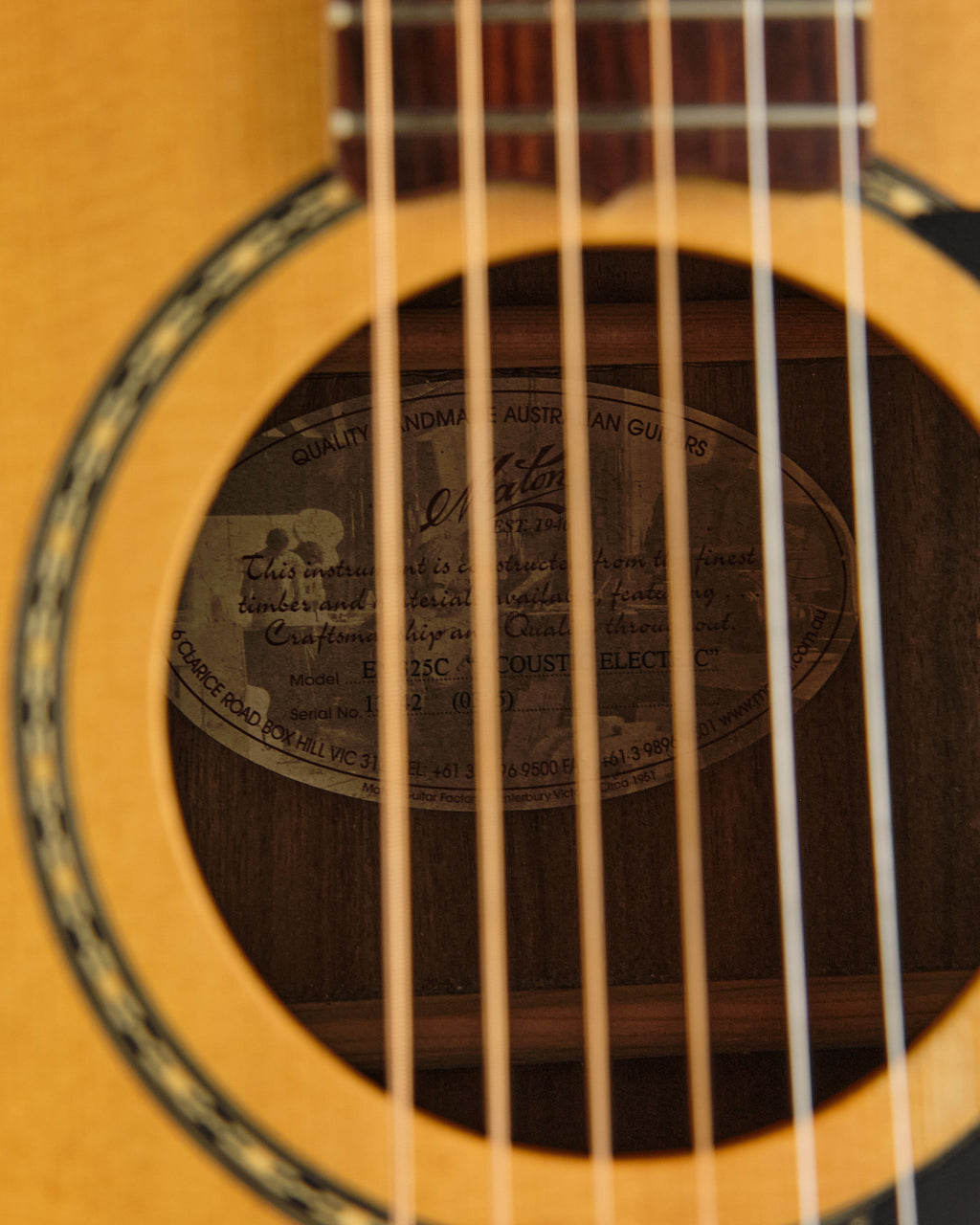 2005 Maton EM325C Spruce