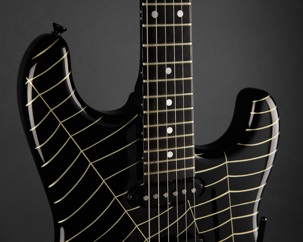 1980s 48th St Custom Guitars Silver Widow (Second-Hand)