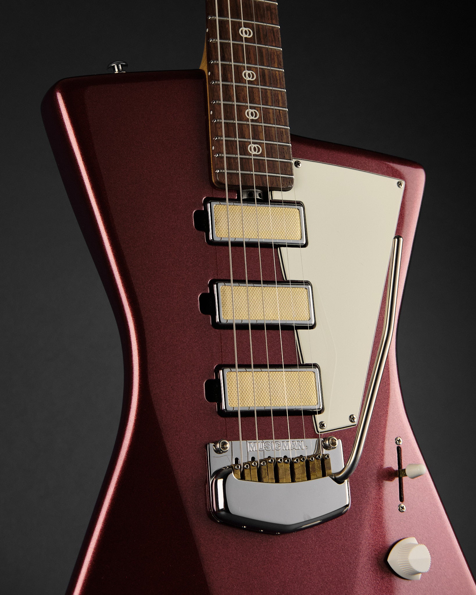 2022 Ernie Ball Music Man St Vincent Goldie HHH Velveteen