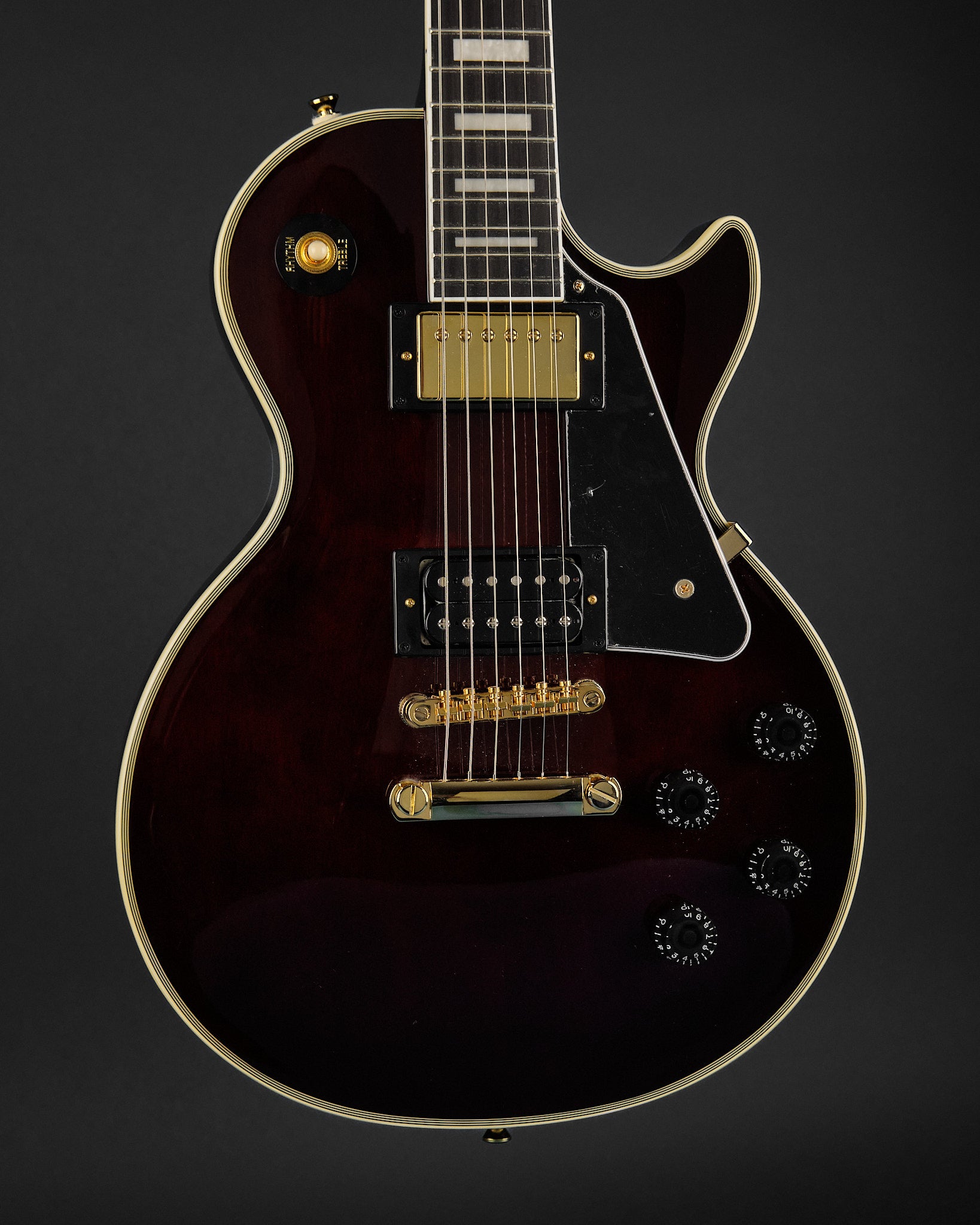 2022 Epiphone Jerry Cantrell 'Wino' Les Paul Custom Wine Red