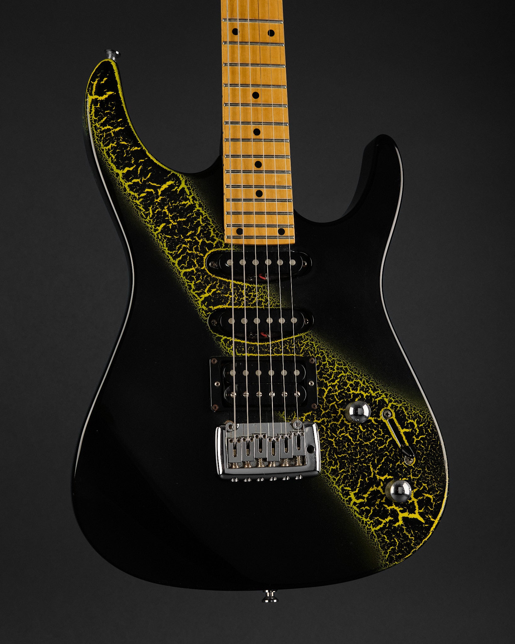 1990s Mayones KTM Yellow & Black Ripple