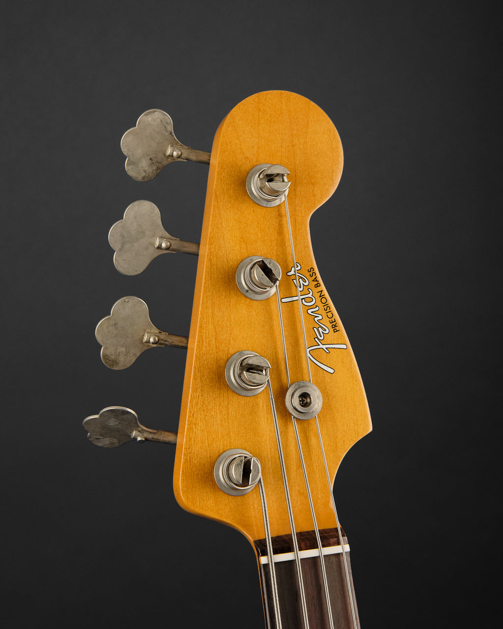 2025 Fender Limited Edition Vintera II Road Worn '60s Precision Bass Charcoal Frost Metallic