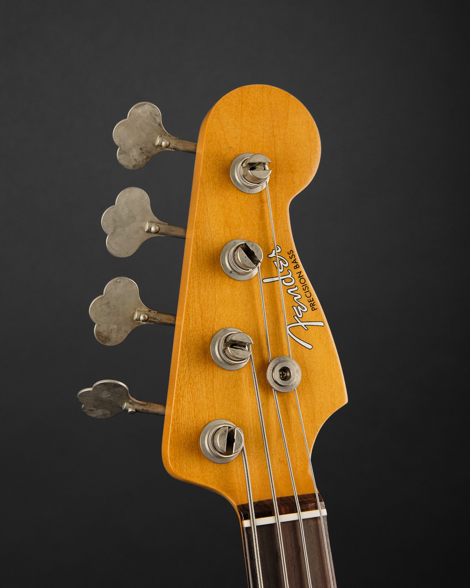 2025 Fender Limited Edition Vintera II Road Worn '60s Precision Bass Charcoal Frost Metallic