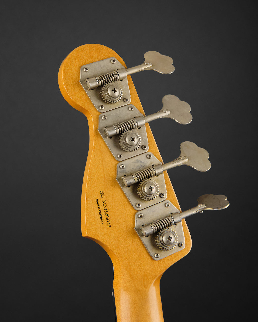 2025 Fender Limited Edition Vintera II Road Worn '60s Precision Bass Charcoal Frost Metallic