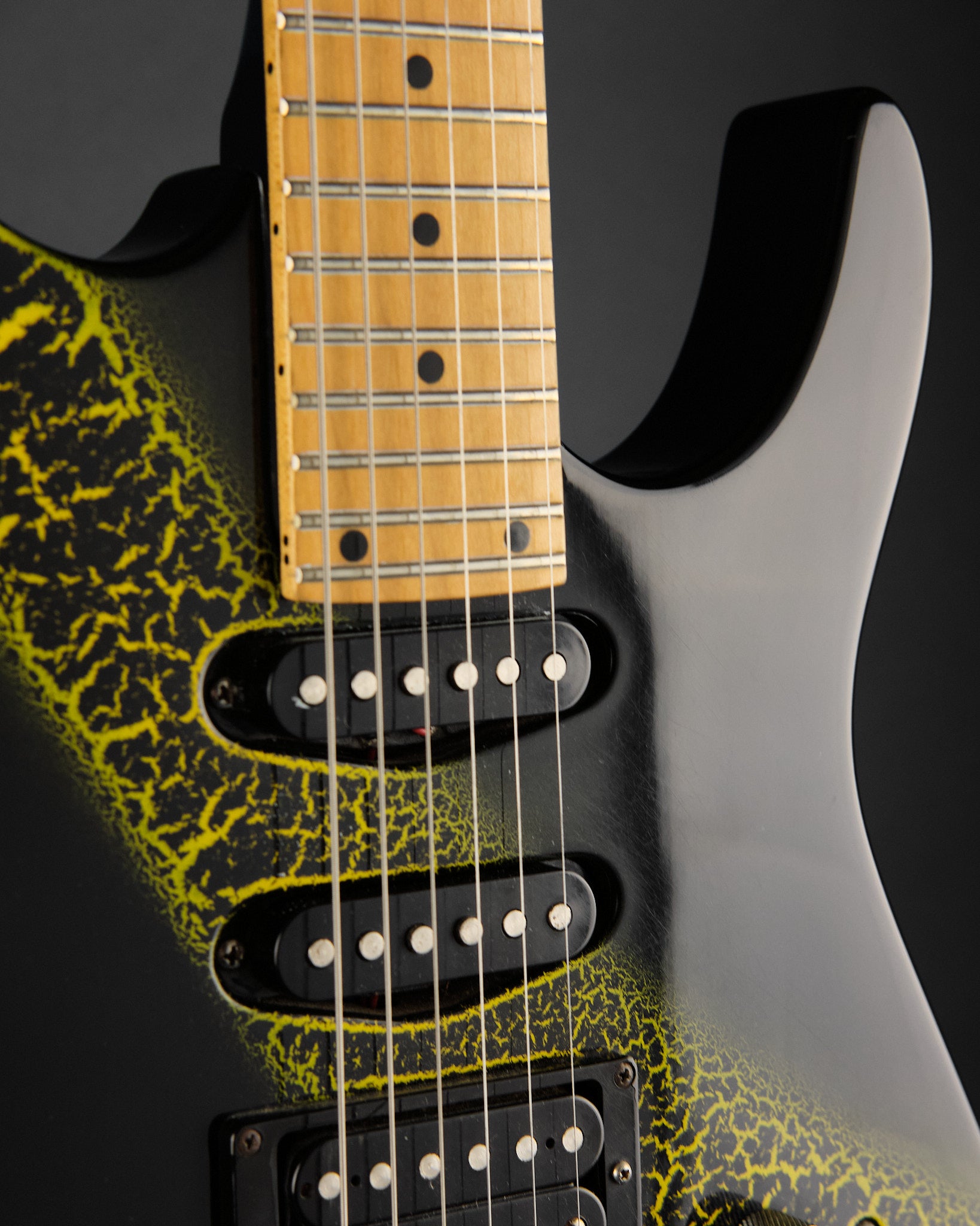 1990s Mayones KTM Yellow & Black Ripple