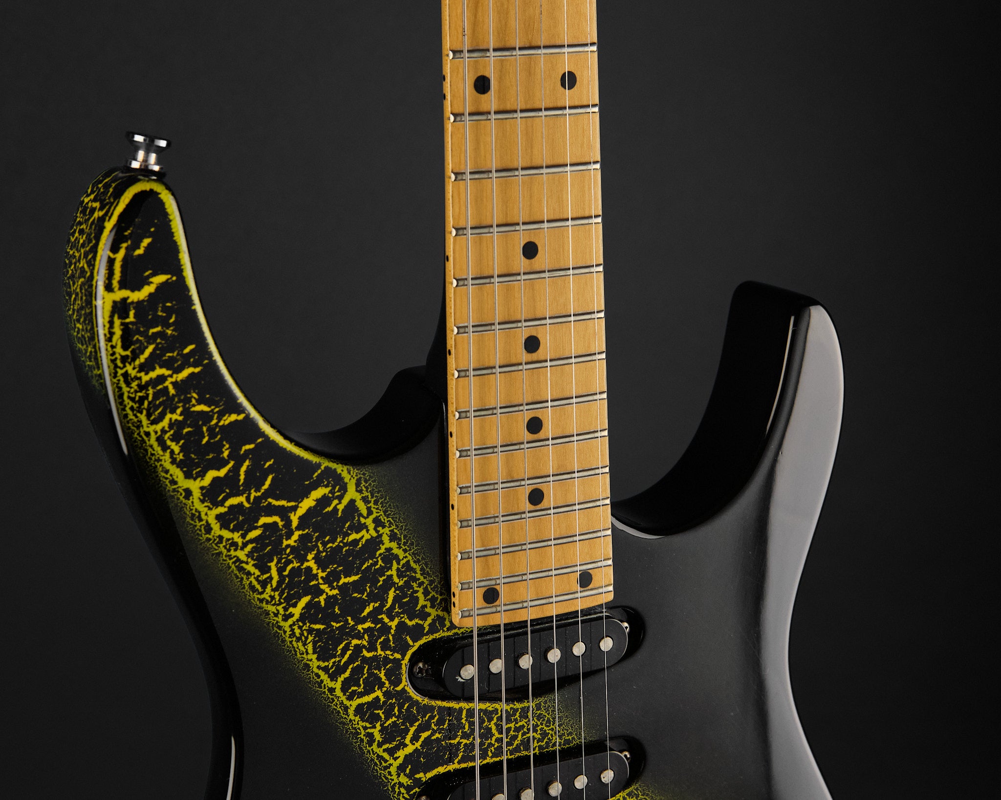 1990s Mayones KTM Yellow & Black Ripple