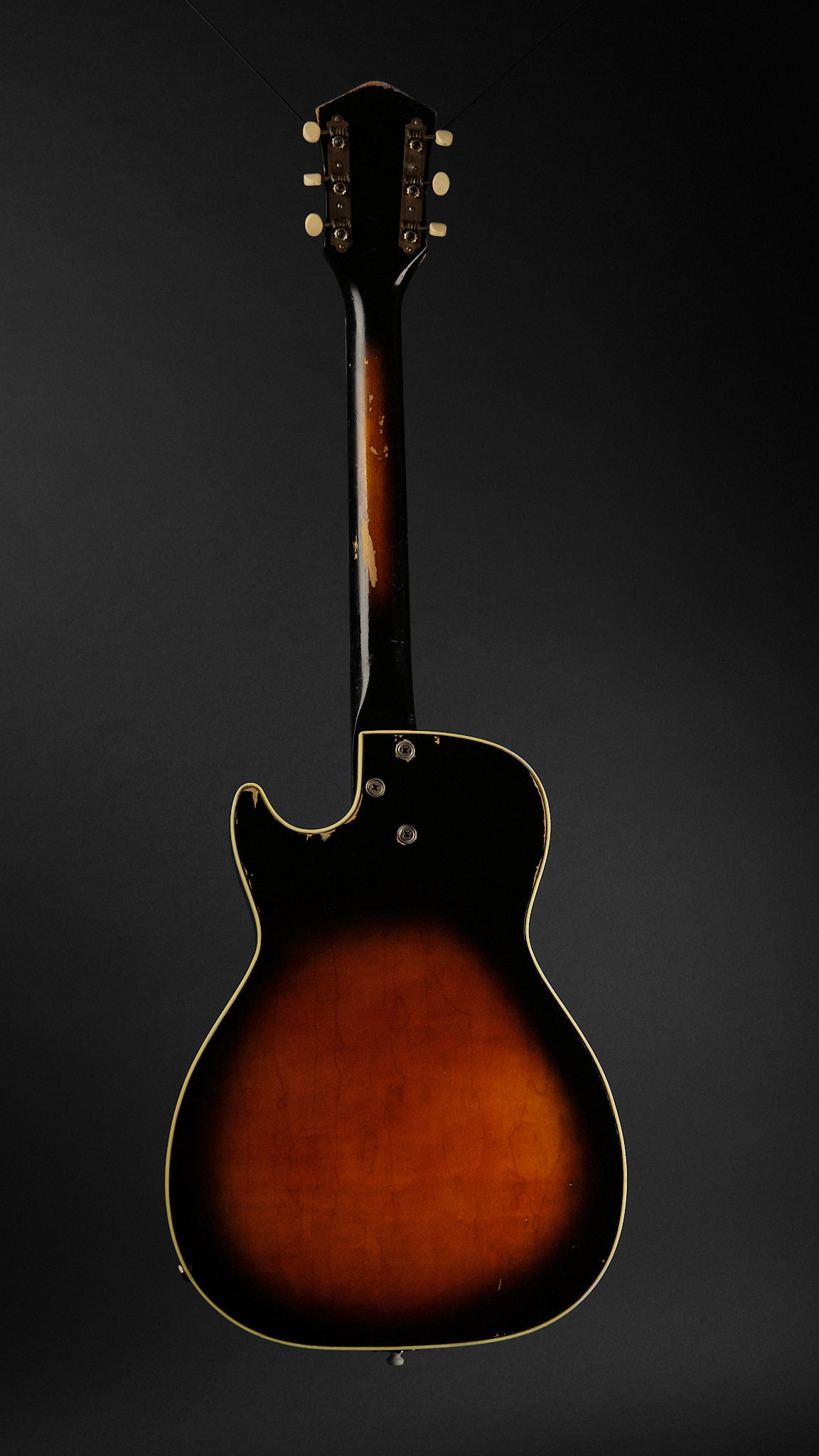 1960s Harmony H-47 Stratotone Mercury Sunburst