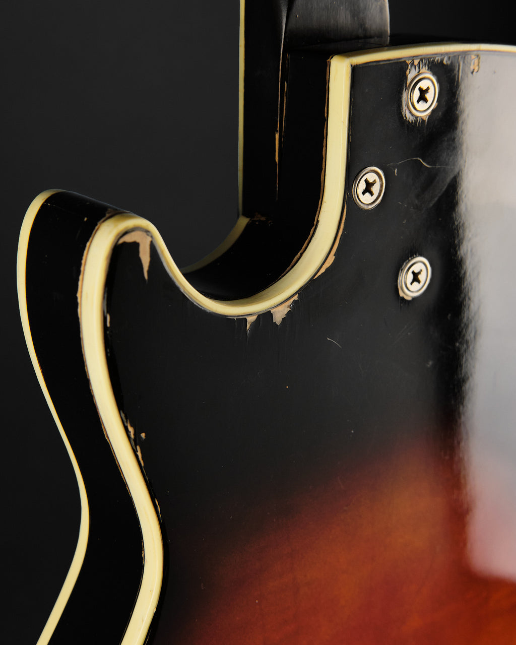 1960s Harmony H-47 Stratotone Mercury Sunburst