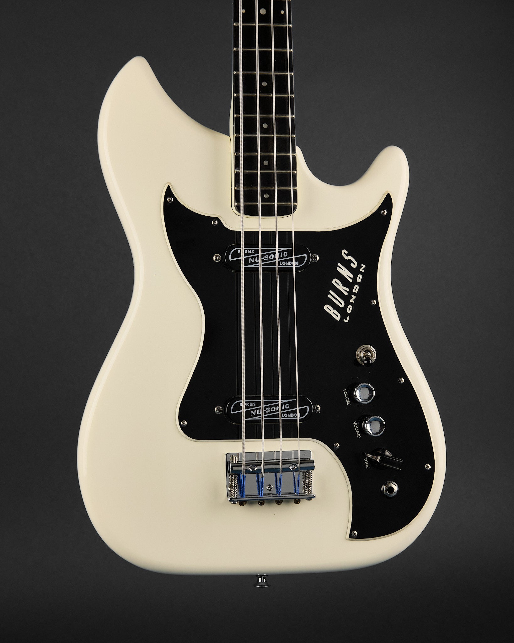 Burns Nu-Sonic Bass White (Second-Hand)