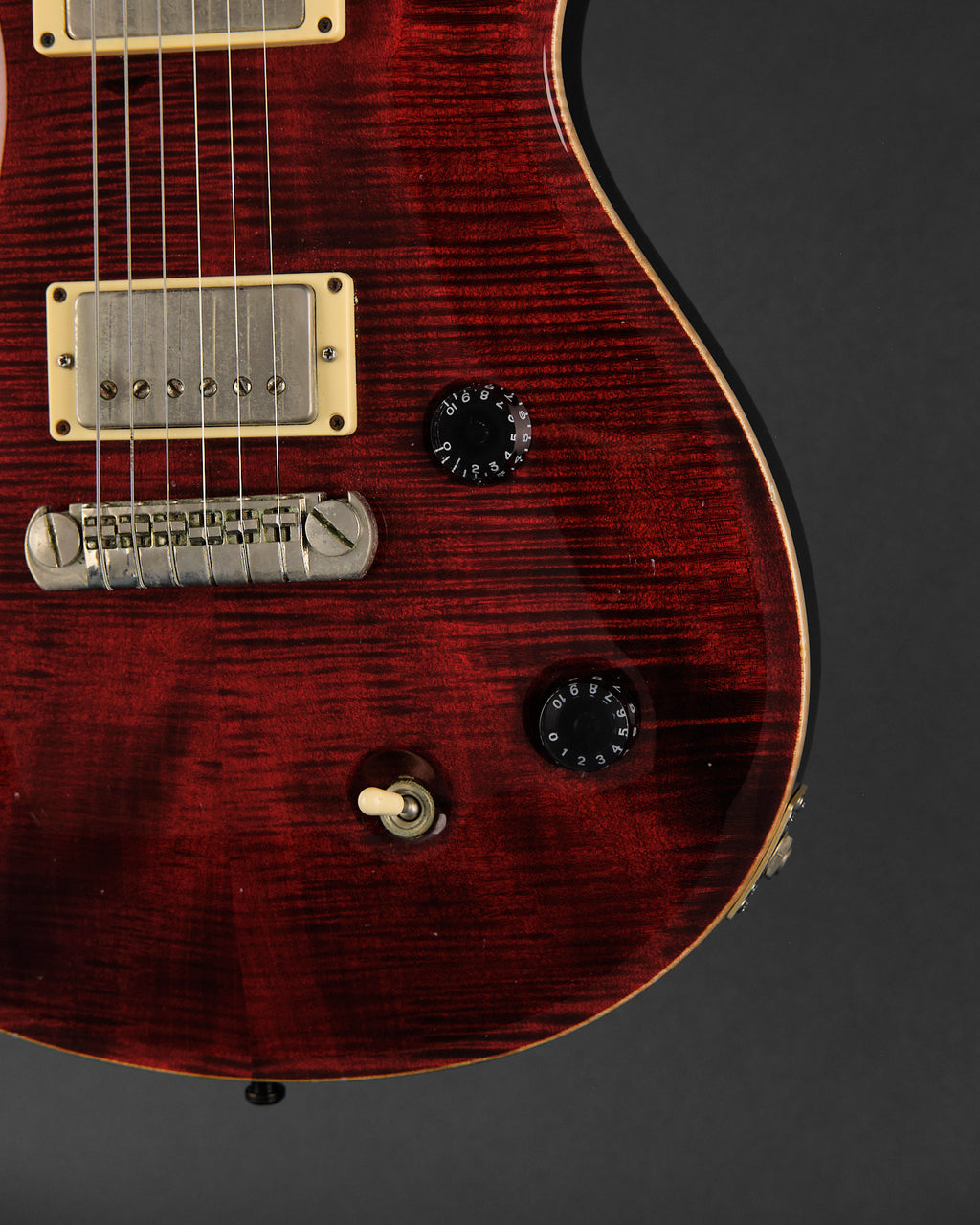 1996 PRS Custom 22 Stoptail 10-Top Black Cherry