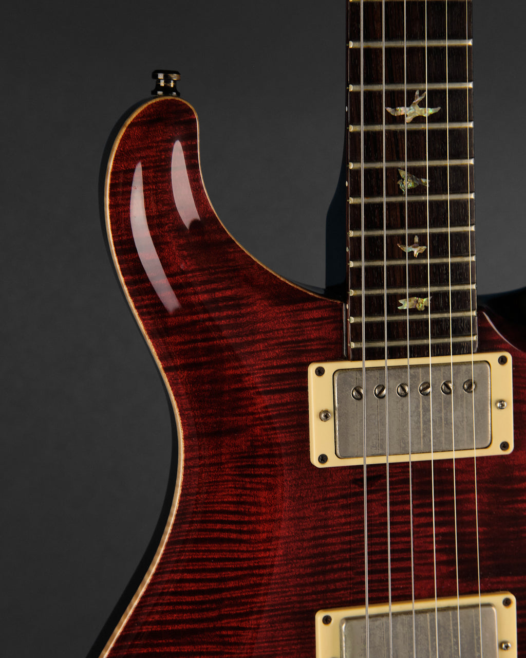 1996 PRS Custom 22 Stoptail 10-Top Black Cherry