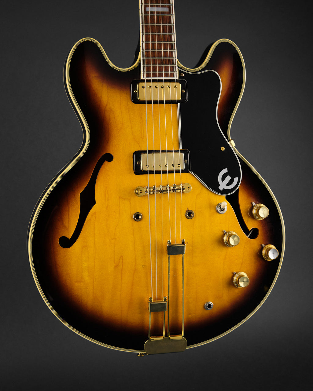 2000s Epiphone John Lee Hooker '64 Sheraton Sunburst
