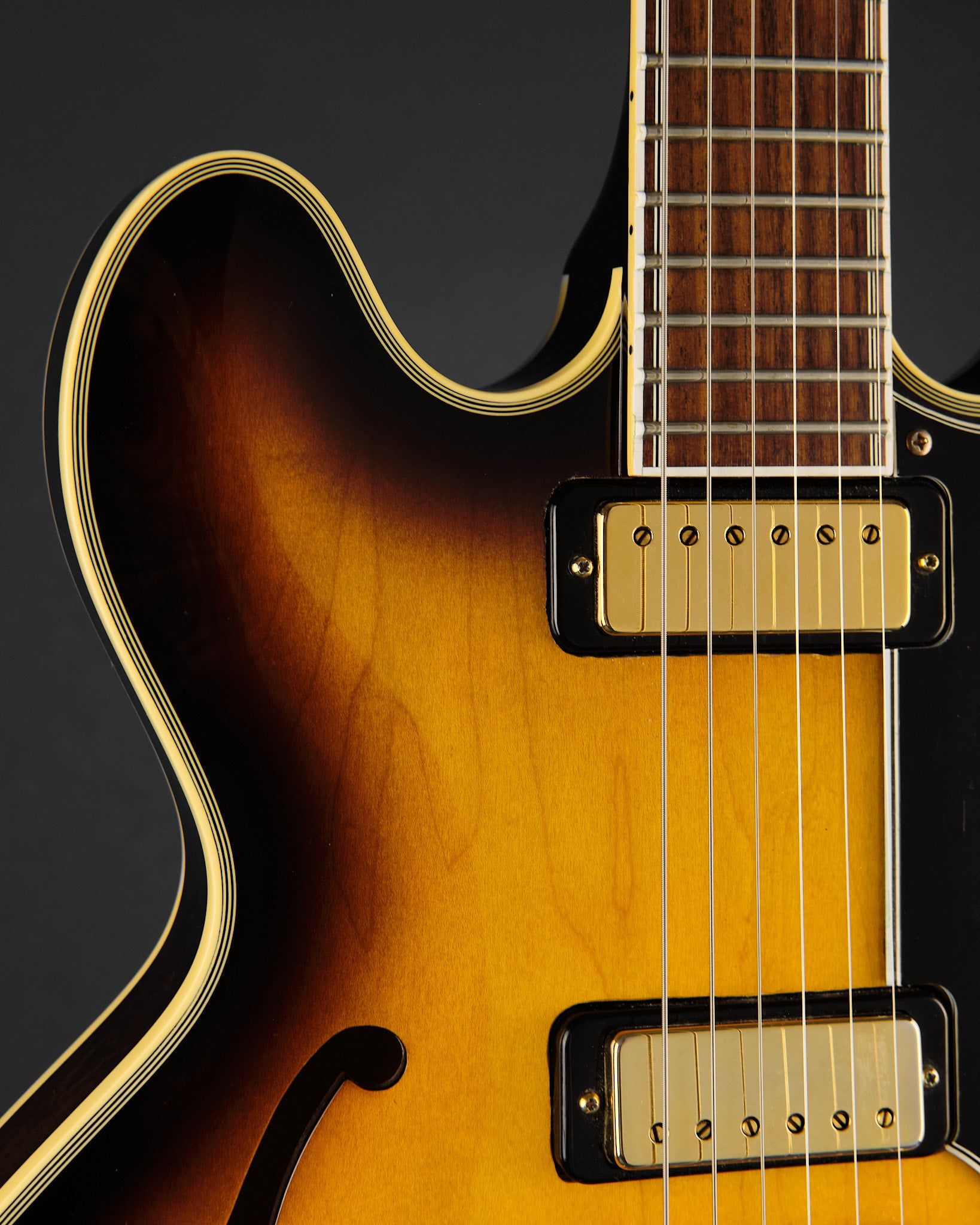 2000s Epiphone John Lee Hooker '64 Sheraton Sunburst