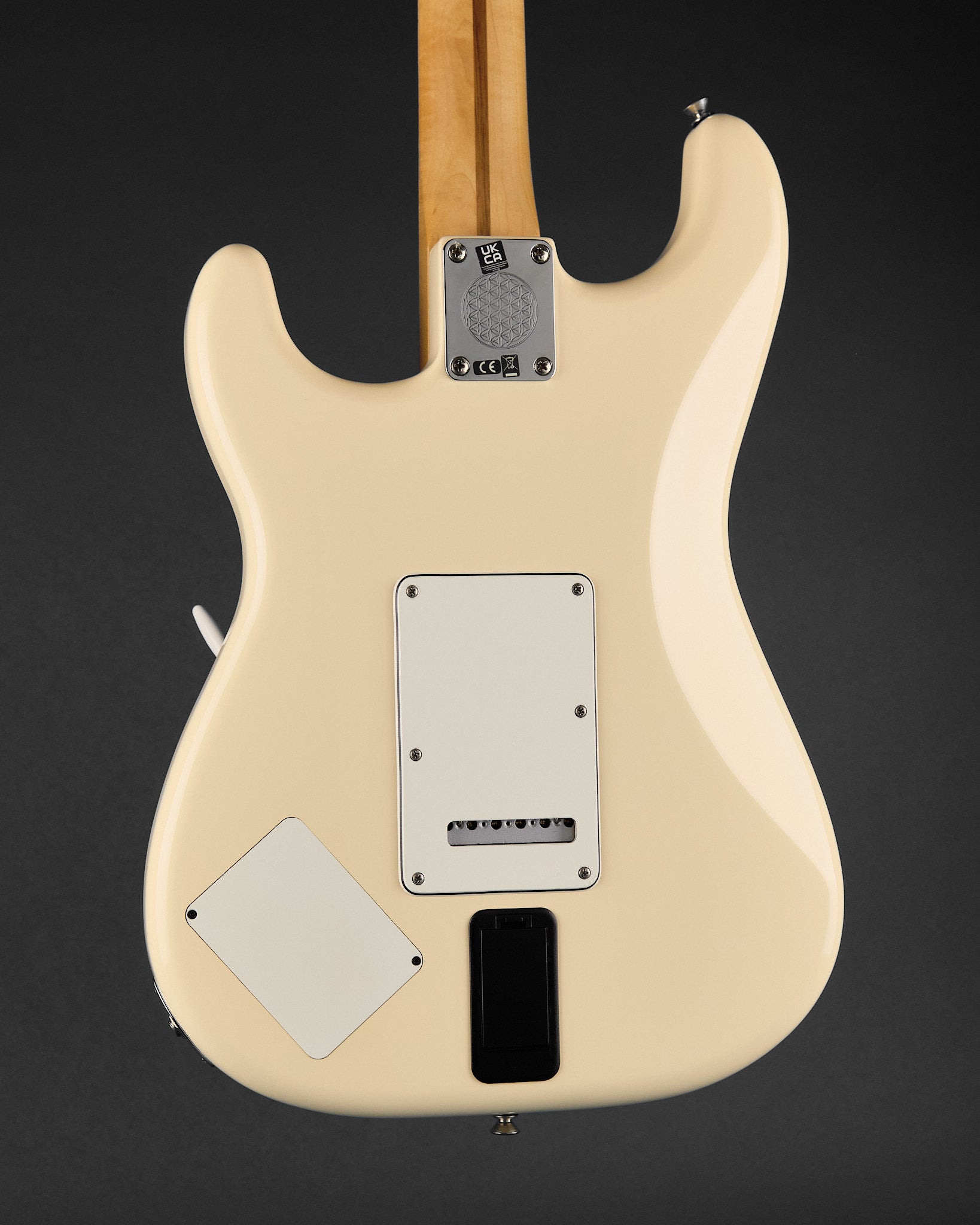 2024 Fender EOB Sustainer Stratocaster Olympic White