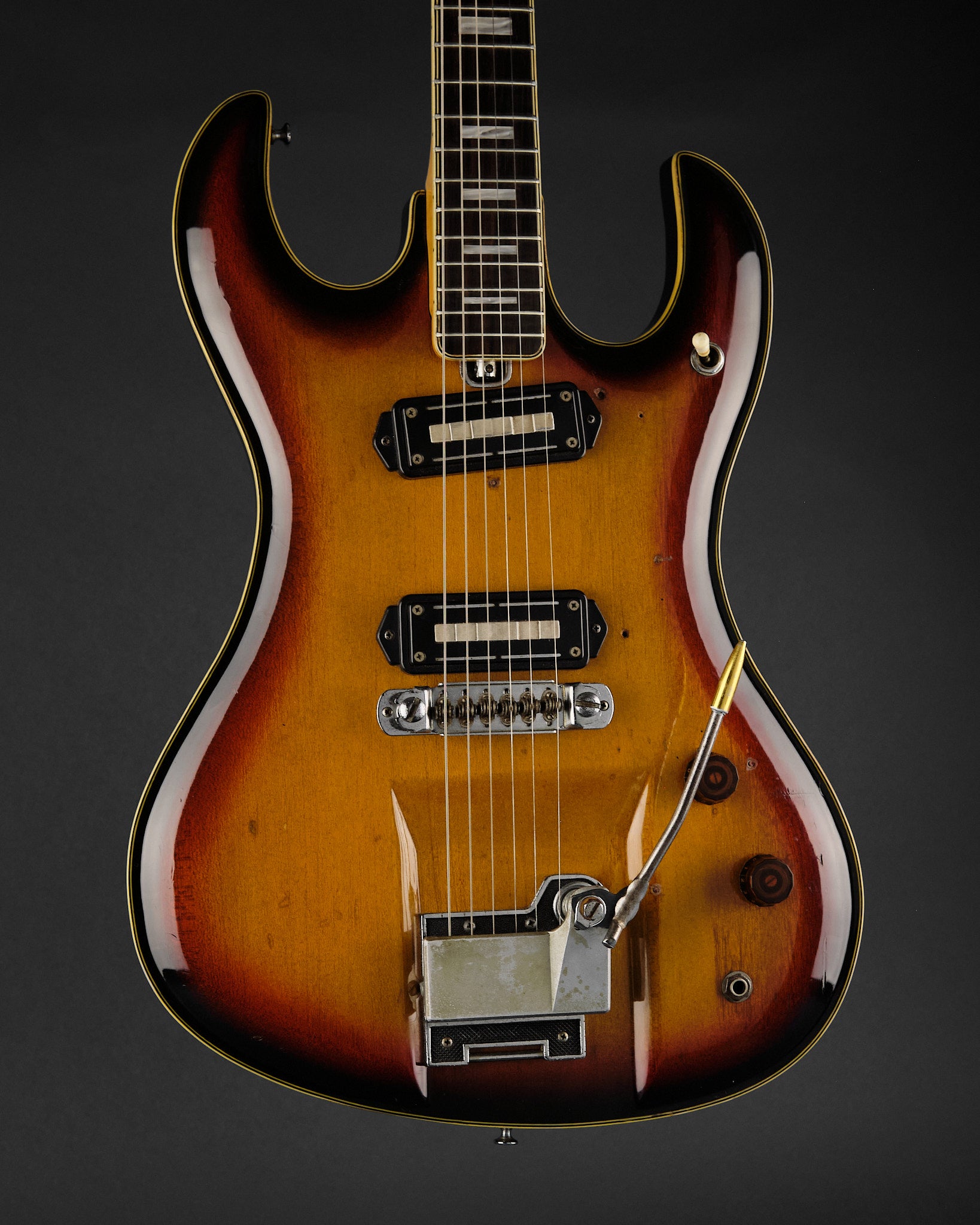 1960s Teisco DG-67 Sunburst