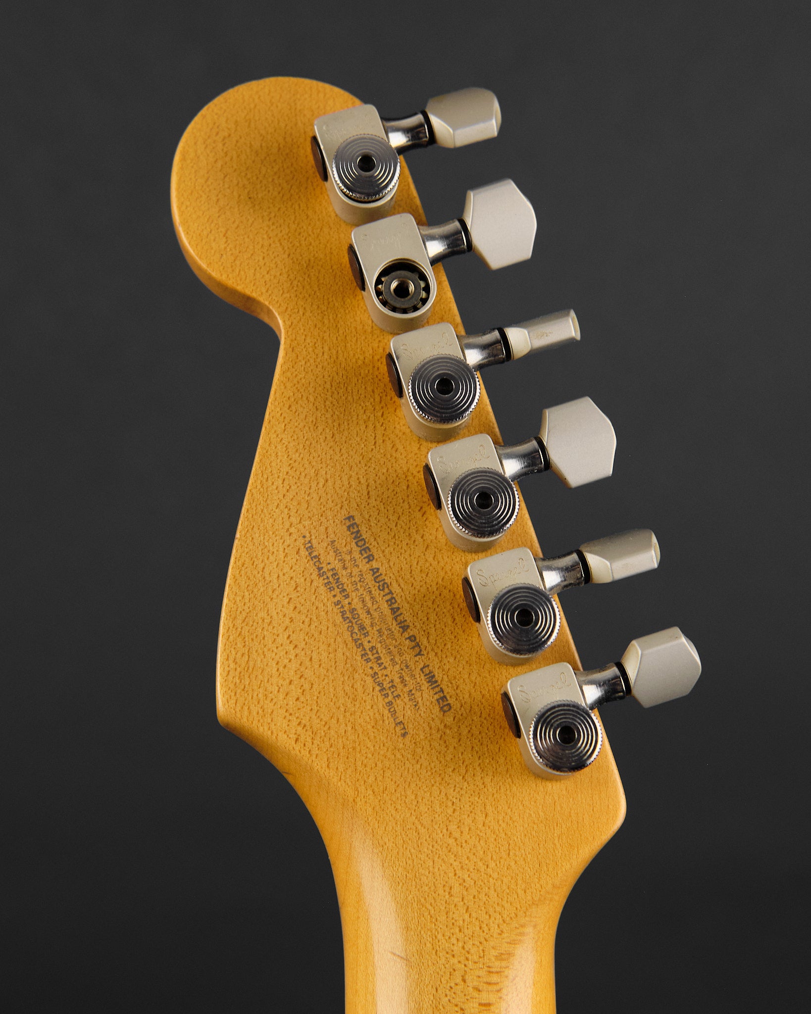 1991 Fender USA Jeff Beck Artist Series Stratocaster Vintage White