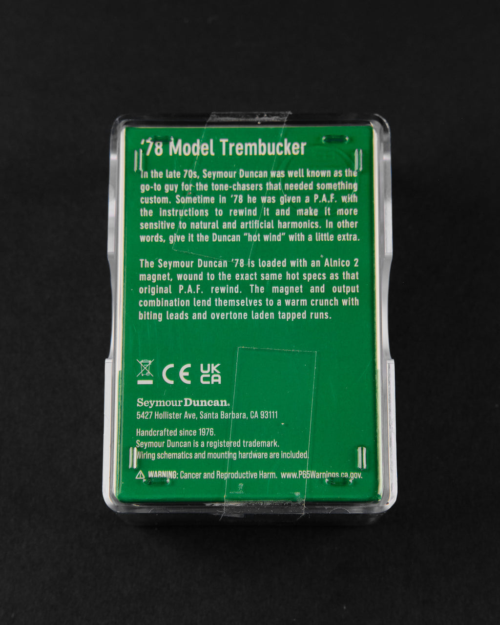 Seymour Duncan '78 Model Trembucker Zebra (Second-Hand)