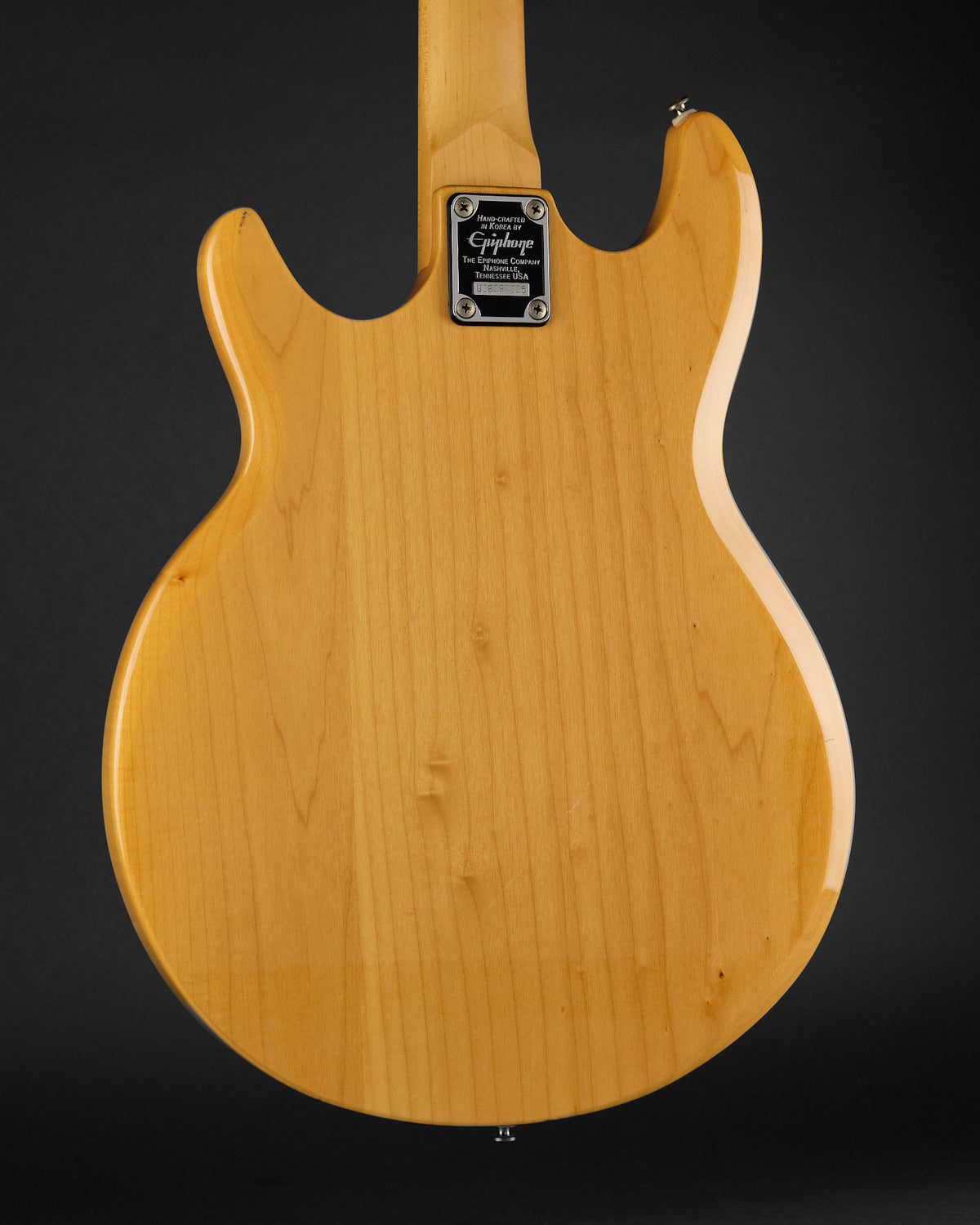 Epiphone Ripper Routing 2006 Epiphone Ripper Natural – Replay Guitars