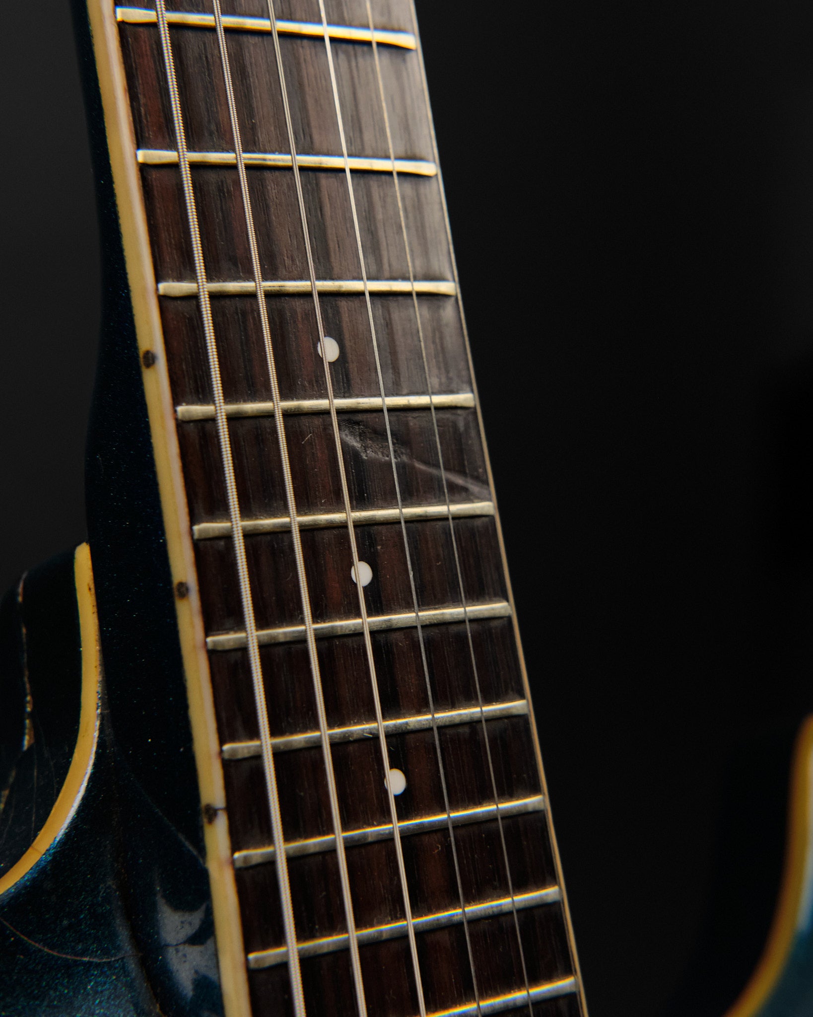 1960s Guyatone LG-350 Sharp 5 Metallic Blue
