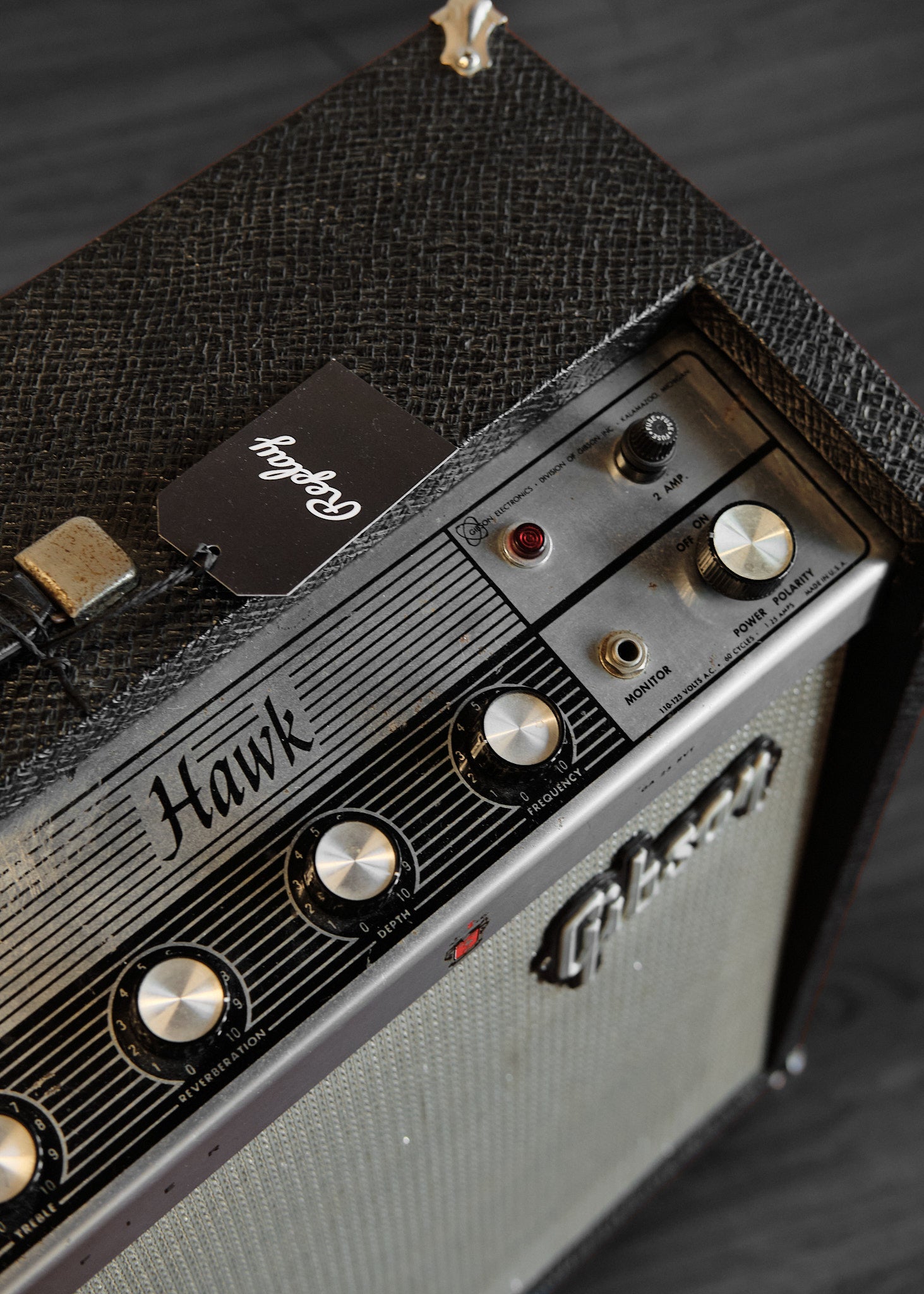 1960s Gibson Hawk GA-25 RVT 2 x 10" Guitar Combo