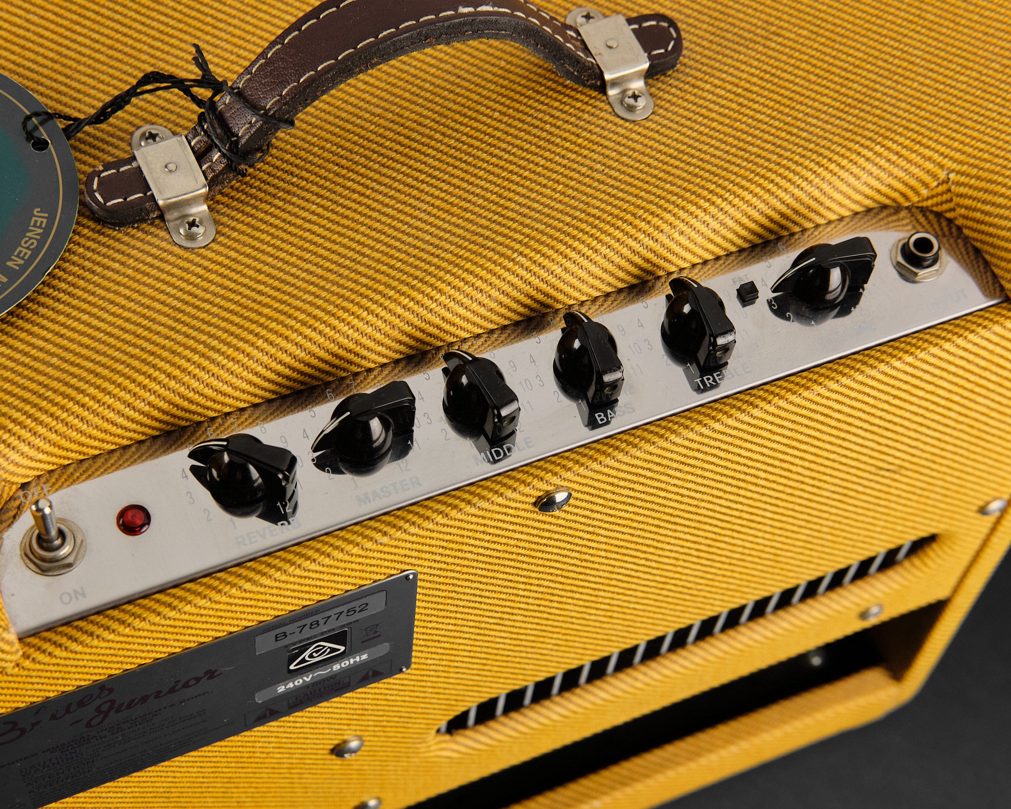 Fender Blues Junior Lacquered Tweed 1 x 12" Guitar Combo (Second-Hand)