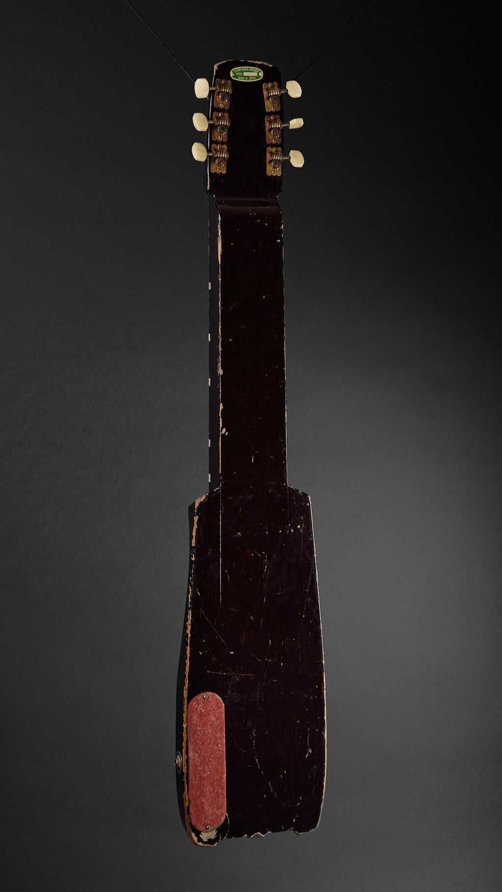 1960s Teisco Model P Lap Steel Red