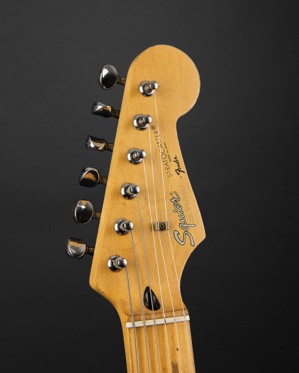 1990s Squier MIJ Standard Stratocaster Black