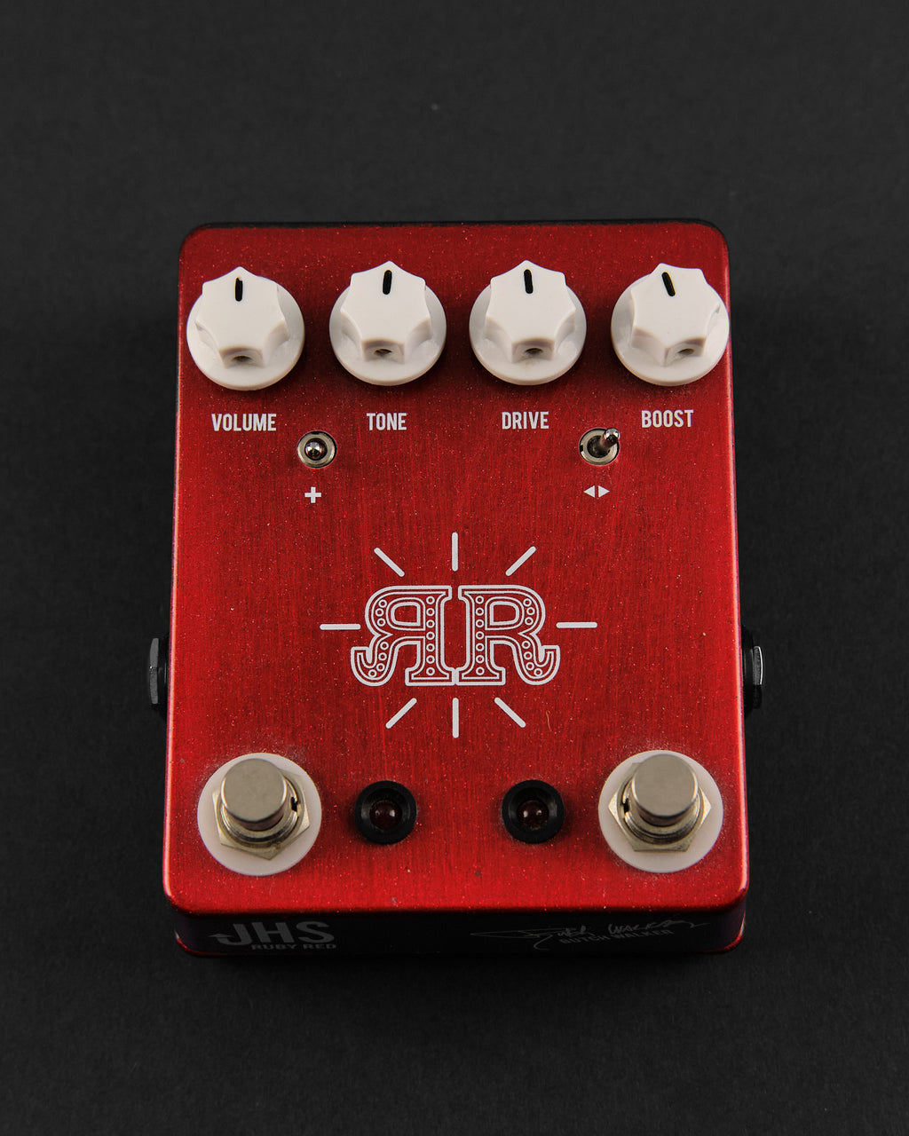 JHS Ruby Red Butch Walker Signature Overdrive/Fuzz (Second-Hand)