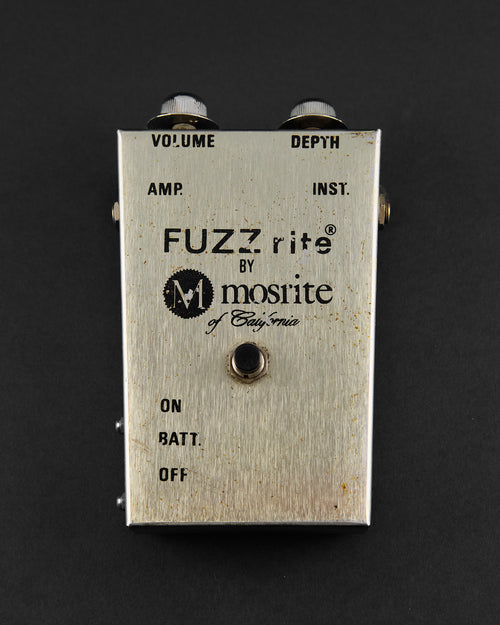 1960s Mosrite Fuzzrite Fuzz - front | Replay Guitars