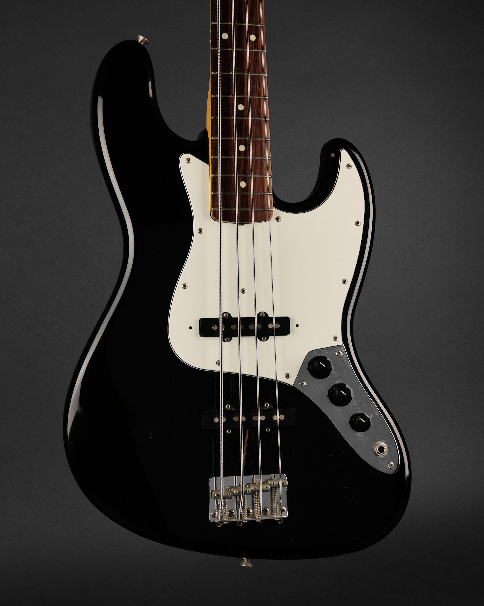 1980s Fender MIJ JB62-60 Jazz Bass Black