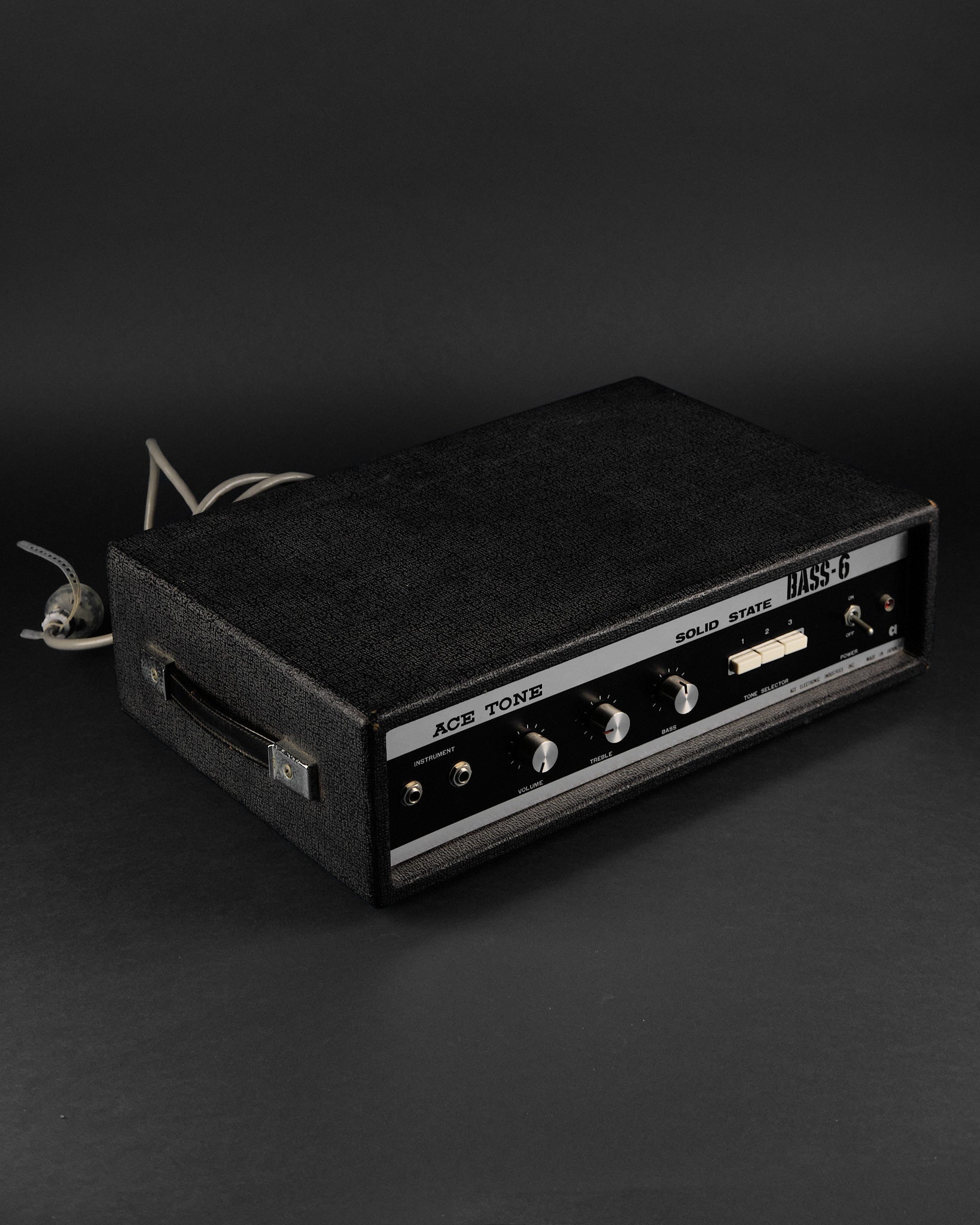 1960s Ace Tone Bass-6 Bass Amplifier Head | Replay Guitars
