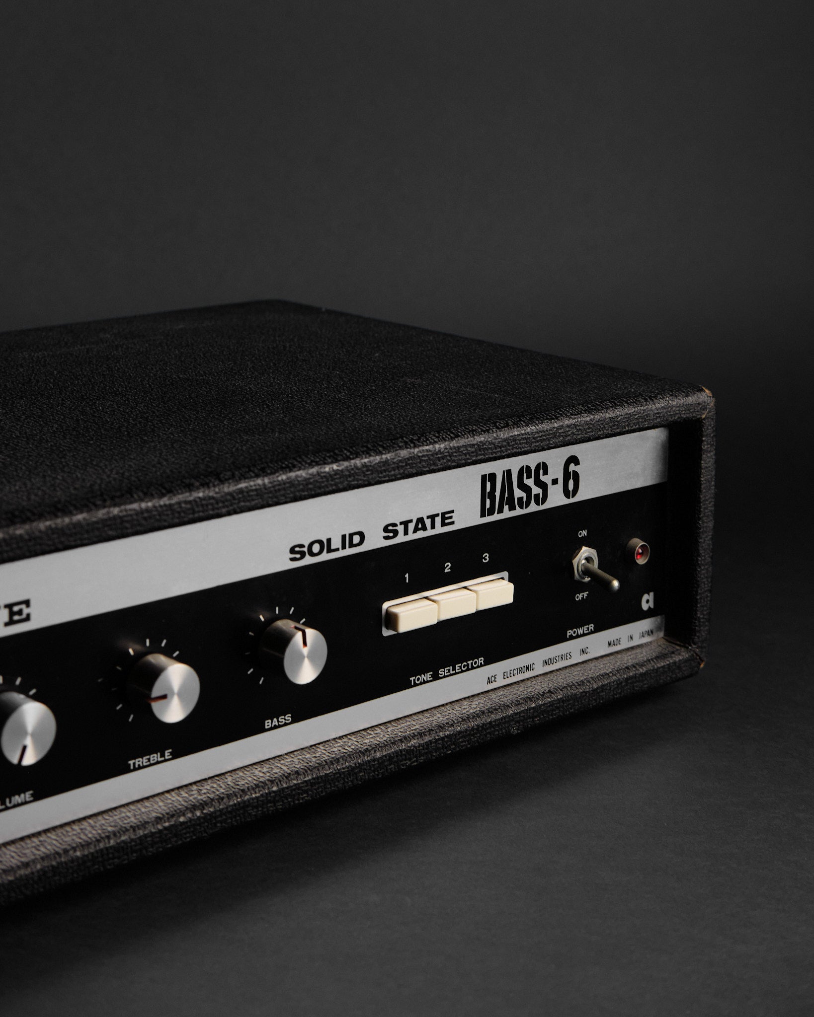 1960s Ace Tone Bass-6 Bass Amplifier Head | Replay Guitars