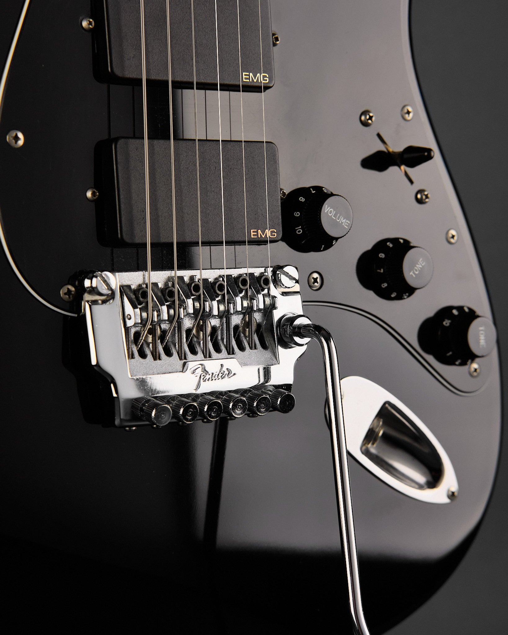 1980s Fender MIJ Contemporary Series Stratocaster Black