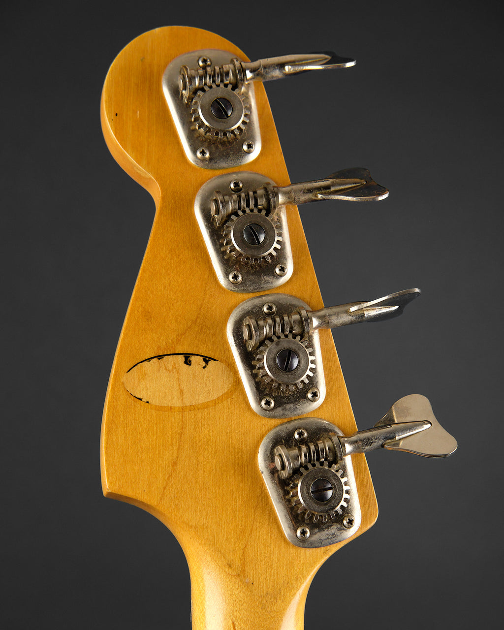 1971 Fender Musicmaster Bass Olympic White