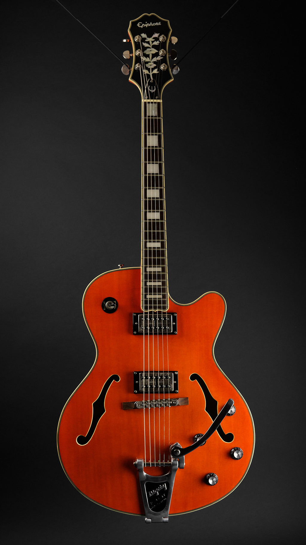 2009 Epiphone Emperor Swingster Sunrise Orange
