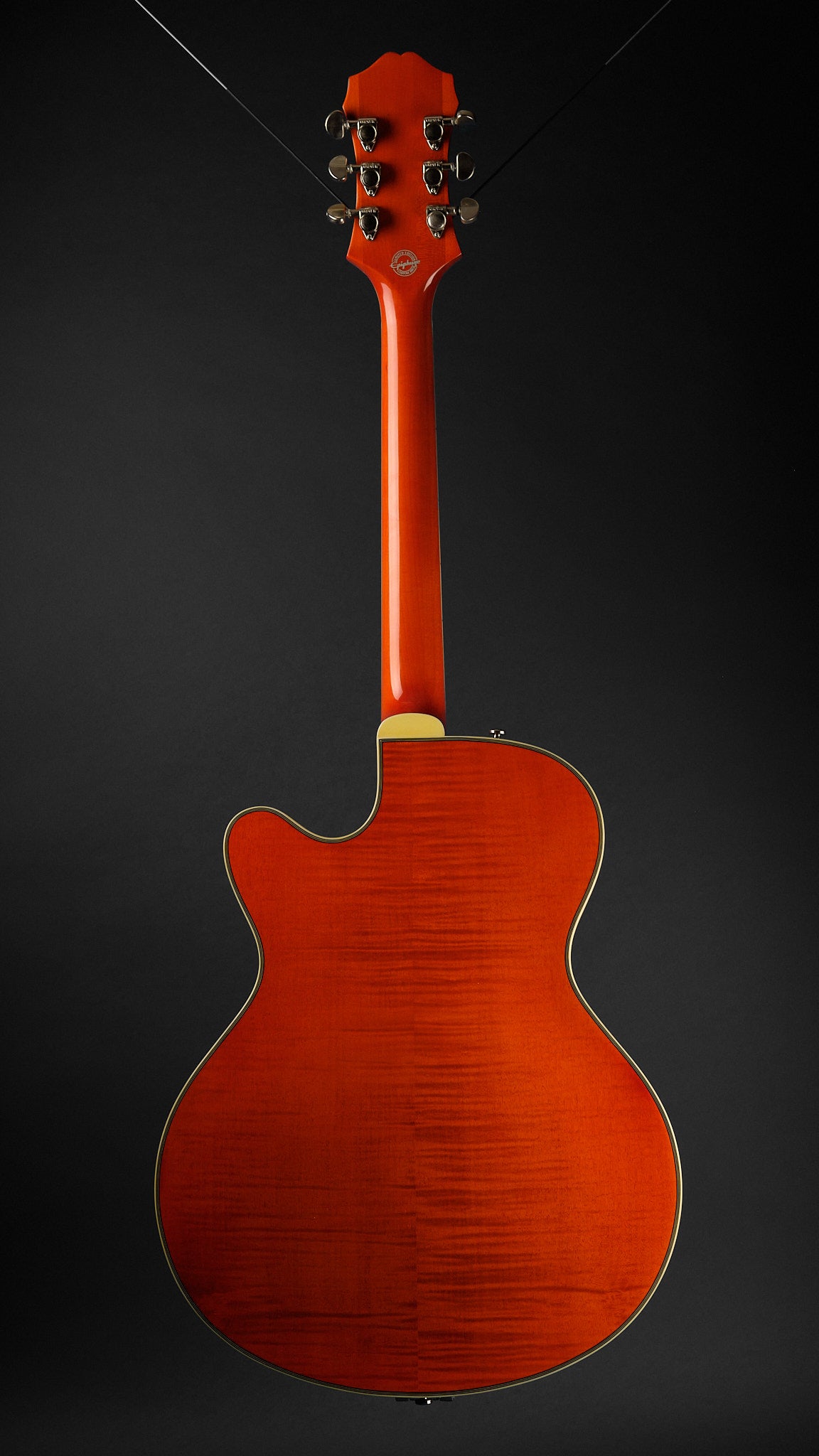 2009 Epiphone Emperor Swingster Sunrise Orange