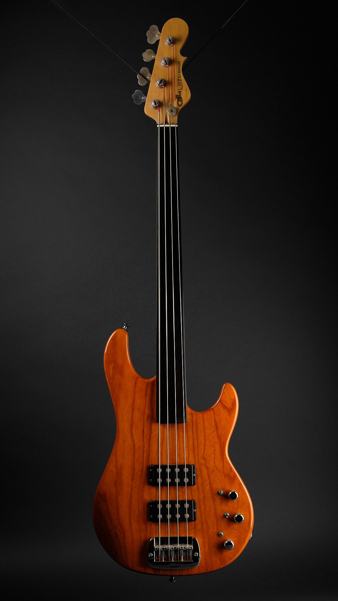 1994 G&L L-2000 Bass Translucent Orange