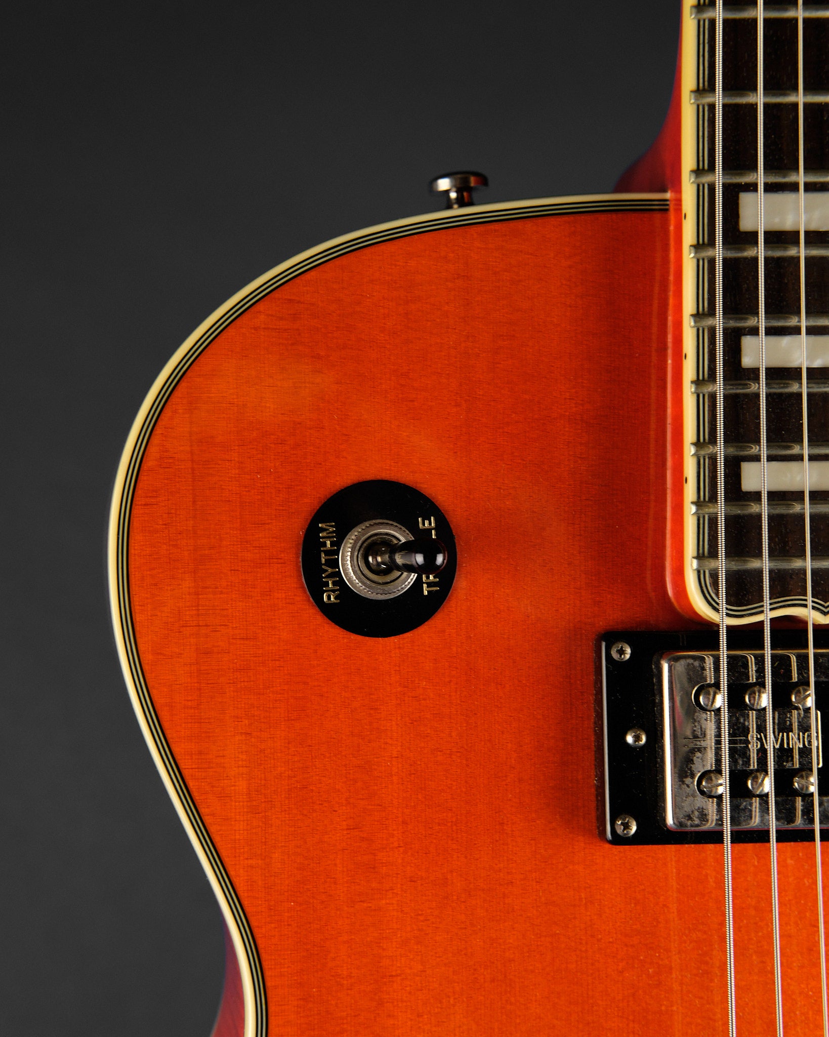 2009 Epiphone Emperor Swingster Sunrise Orange