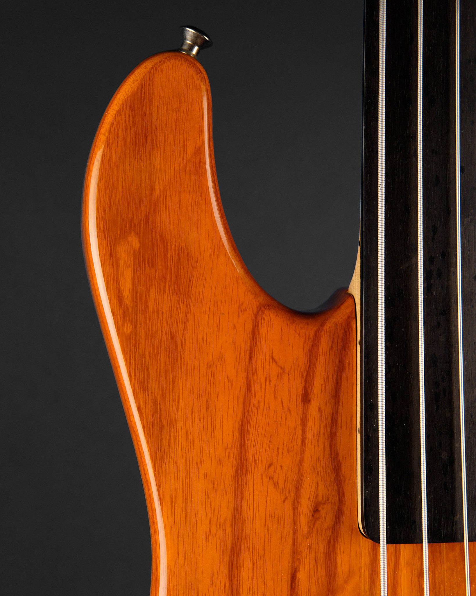 1994 G&L L-2000 Bass Translucent Orange
