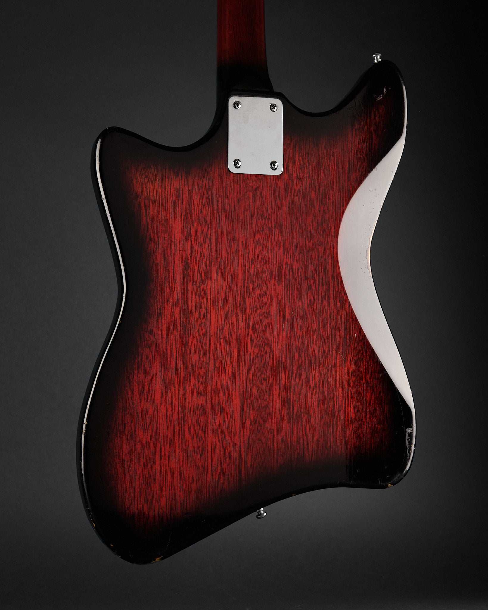 1960s Guyatone EB-8 Red Burst
