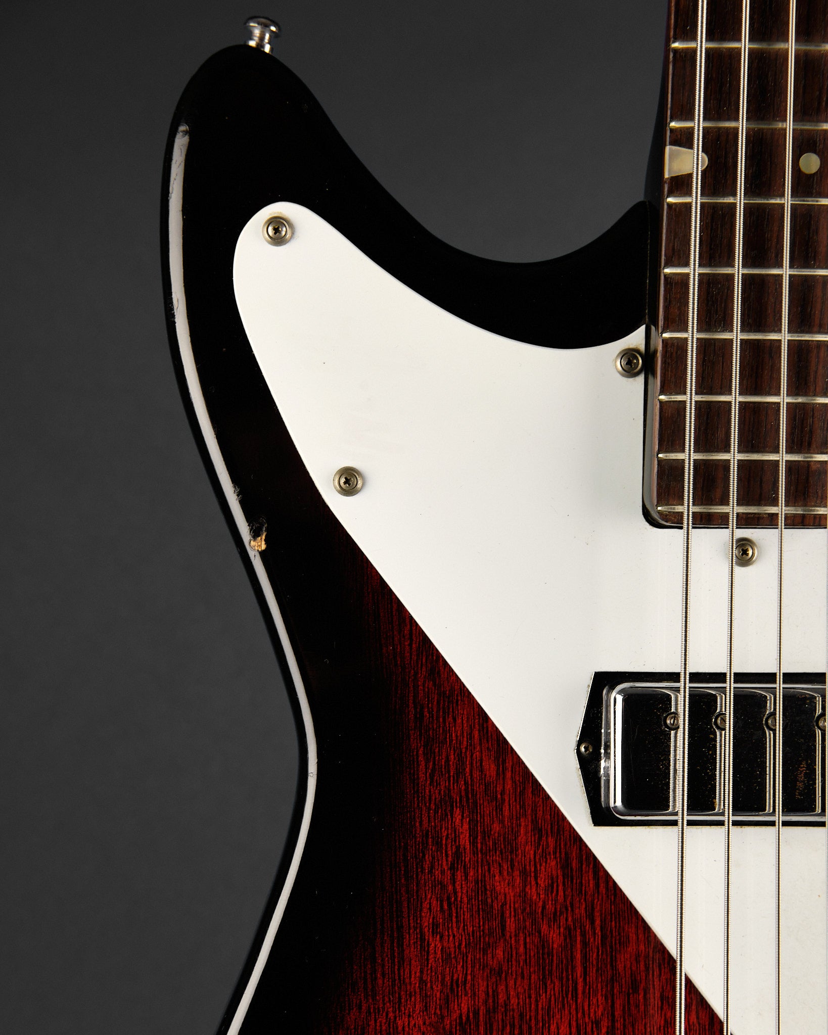 1960s Guyatone EB-8 Red Burst