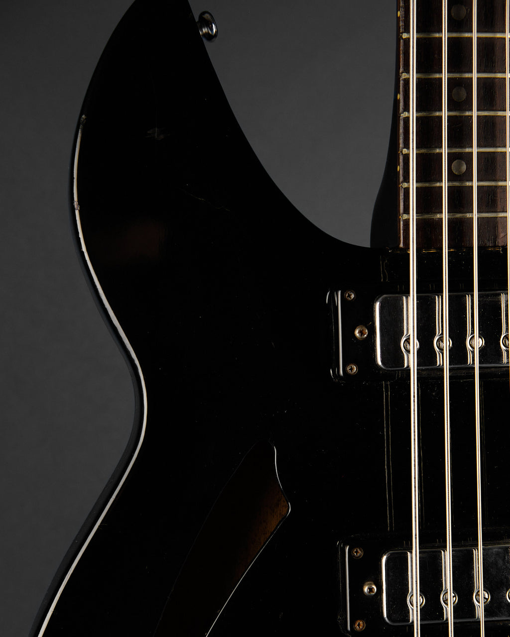 1960s Honey SG5 Bass Black
