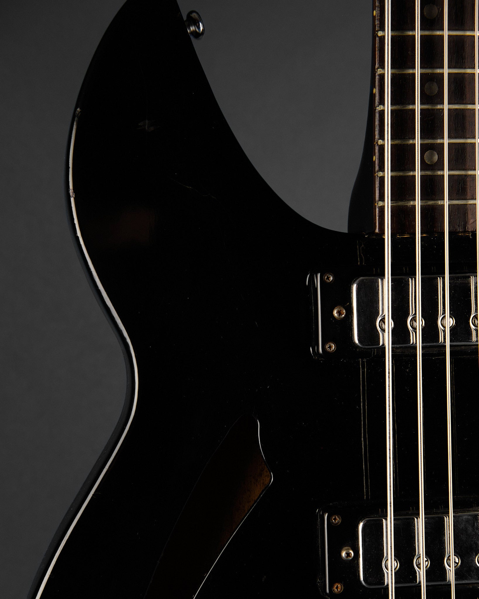 1960s Honey SG5 Bass Black
