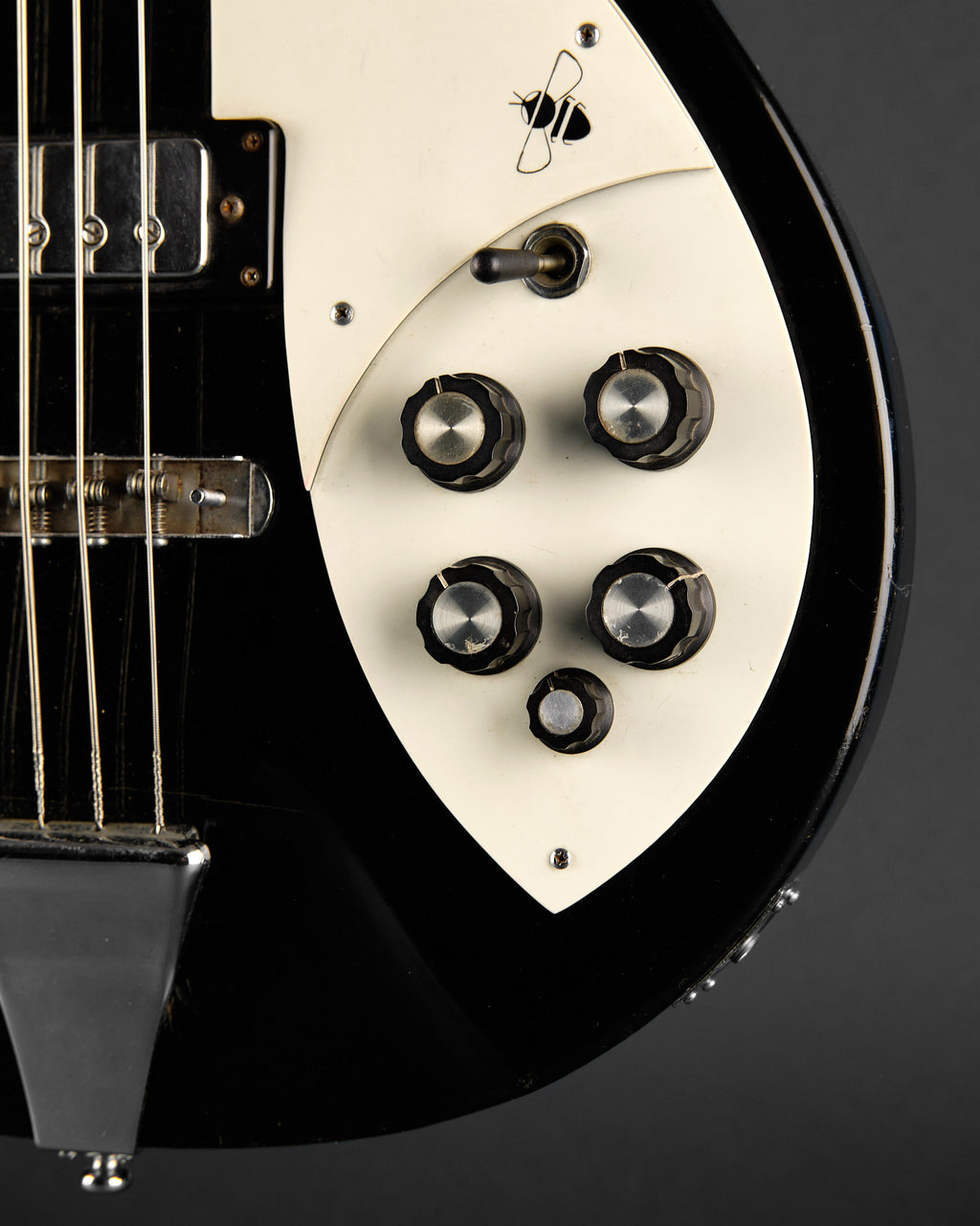 1960s Honey SG5 Bass Black