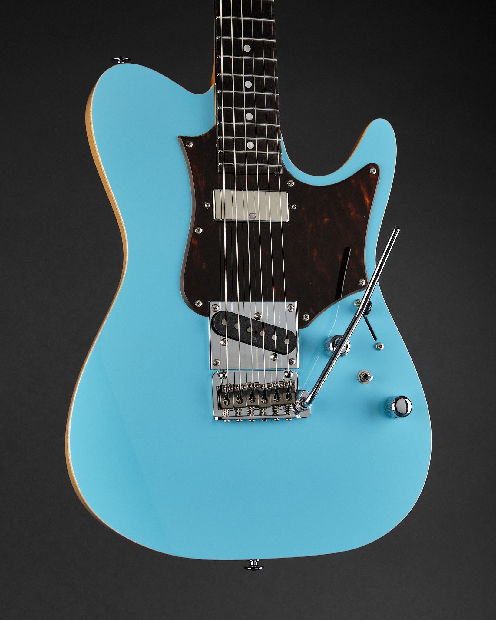 2022 Ibanez TQMS1 Tom Quayle AZ Celeste Blue