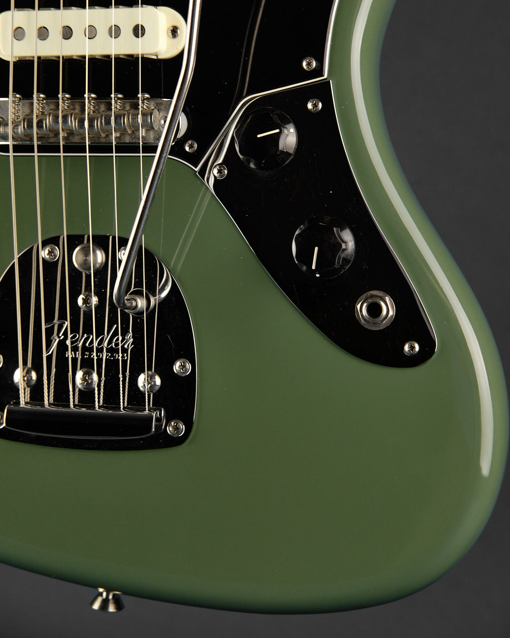2017 Fender American Professional Jaguar Antique Olive