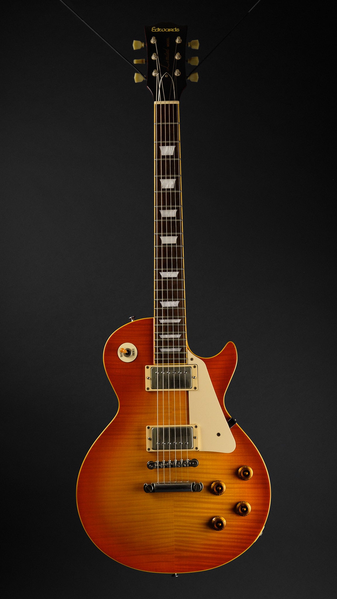2009 Edwards E-LP-108LTS Vintage Honey Burst