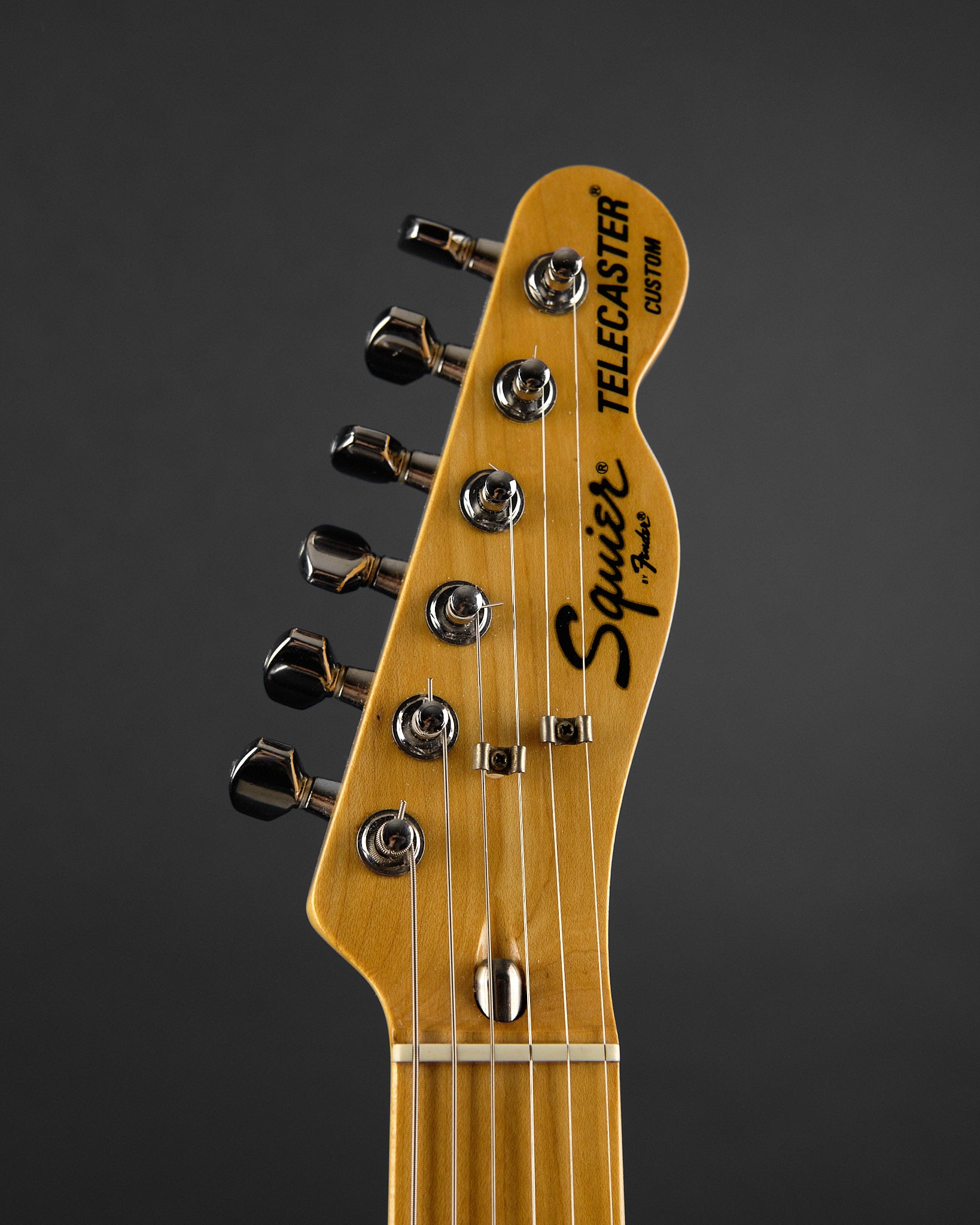 1984 Squier MIJ CTC-55 Telecaster Custom Black