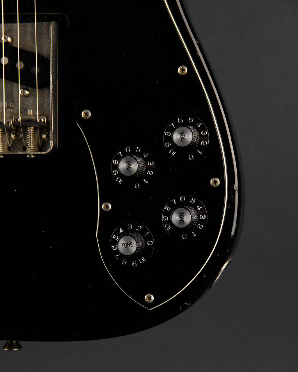 1984 Squier MIJ CTC-55 Telecaster Custom Black
